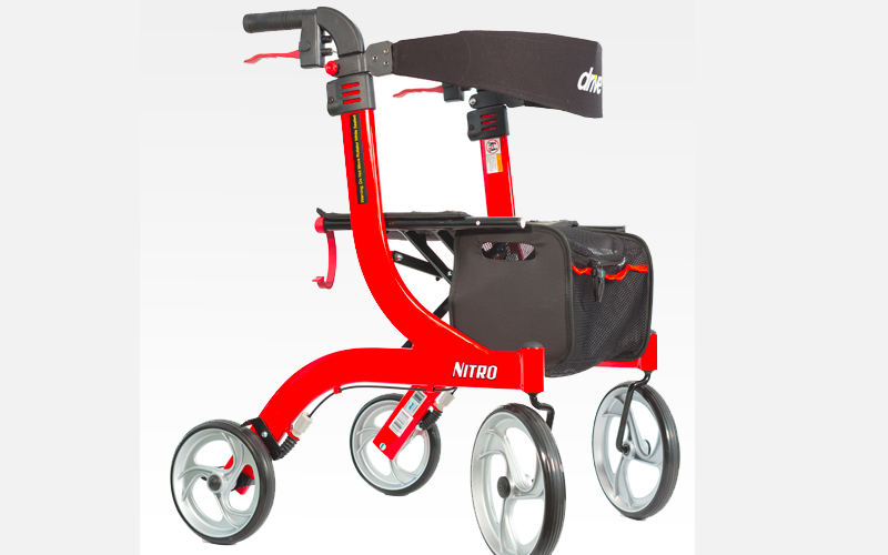 Walkers, rollators and mobility aids